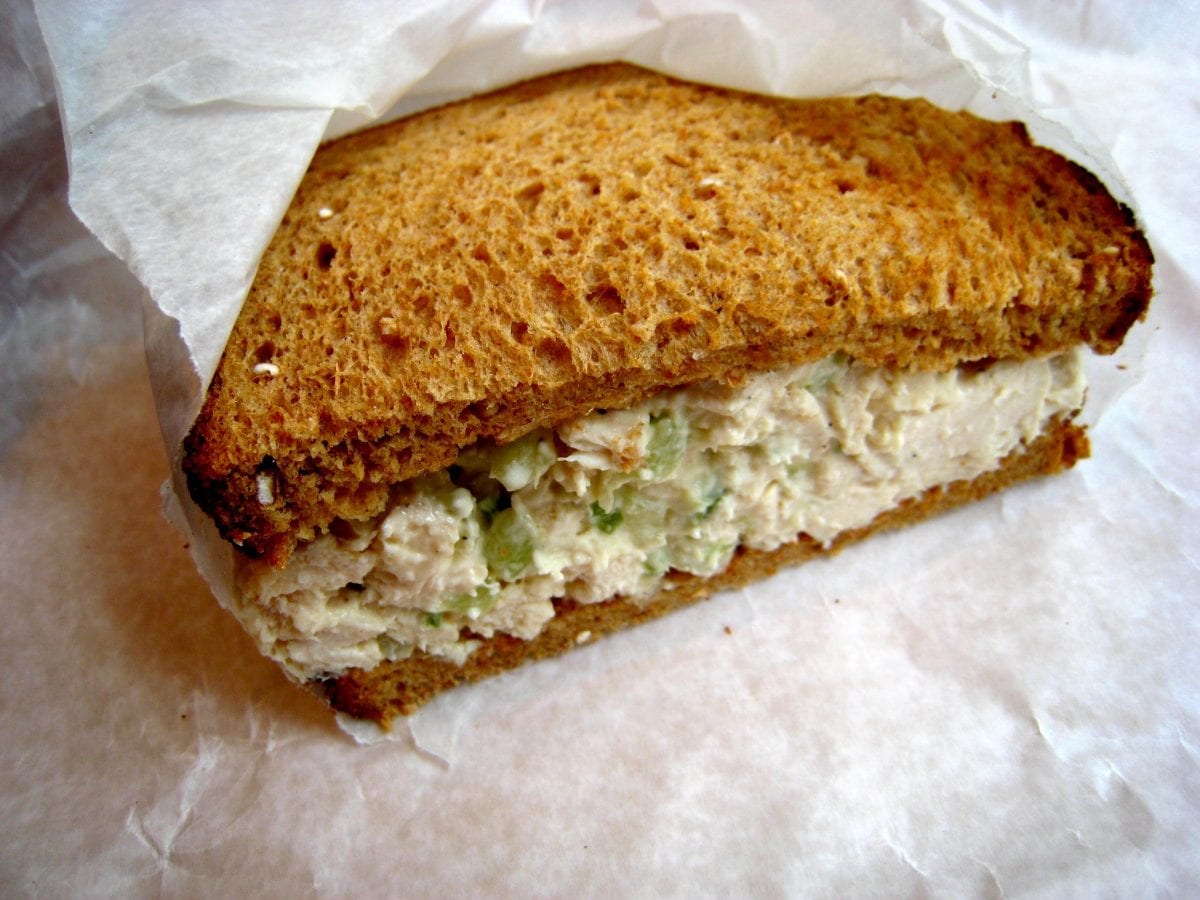 Healthy And Simple Chicken Salad Sandwich Recipe Recipes Net