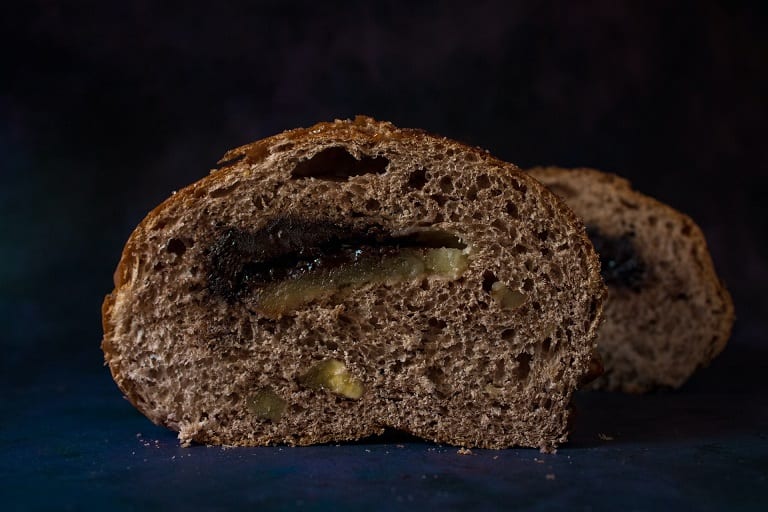 Apple-Cinnamon Cream Cheese Swirl Loaf