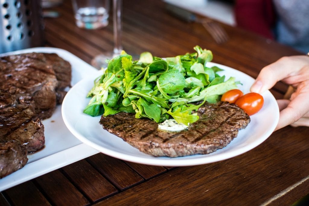 bourbon marinated steak