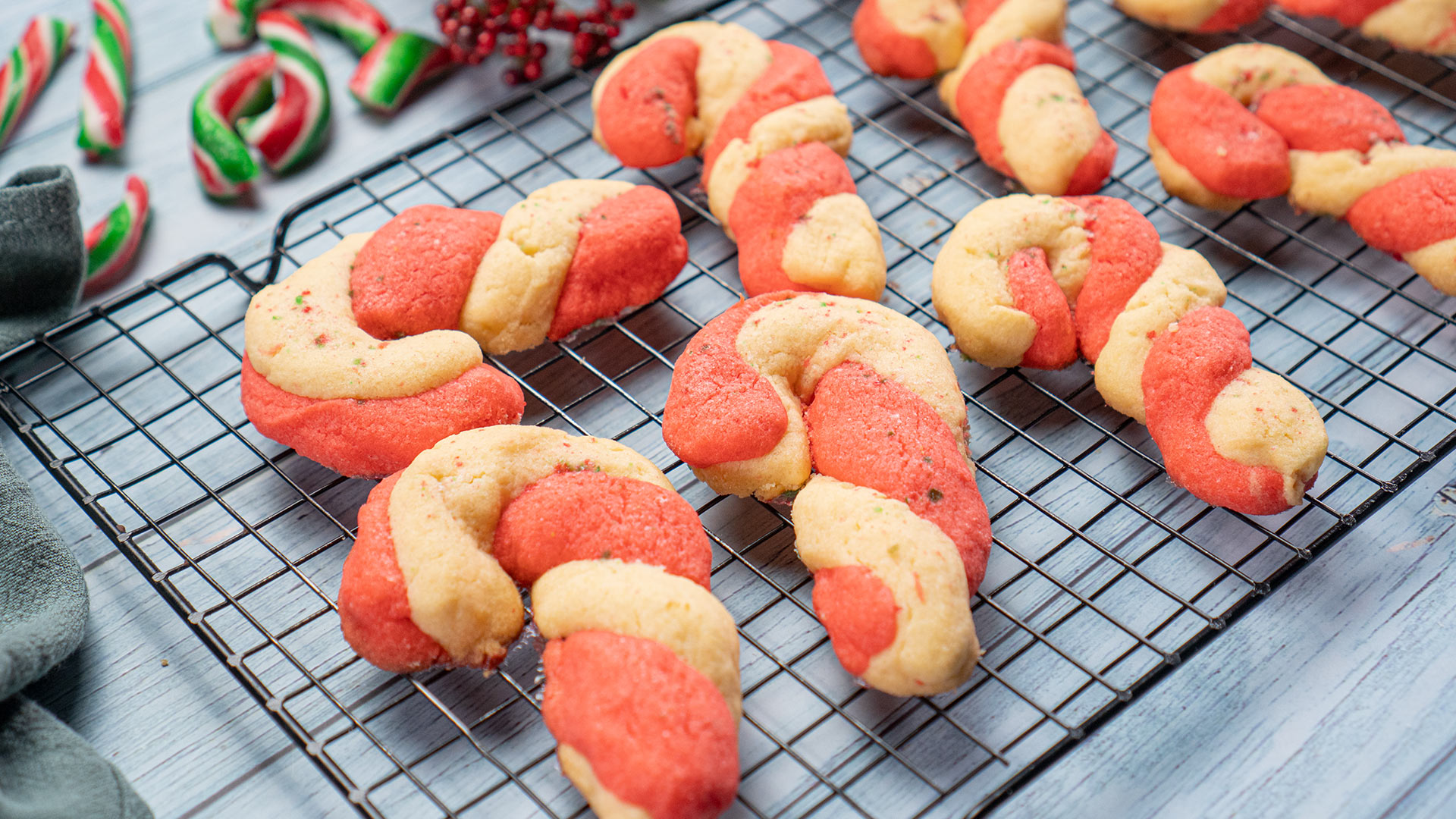 Candy Cane Cookies Recipe
