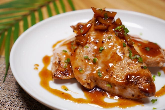 chicken breast orange glaze