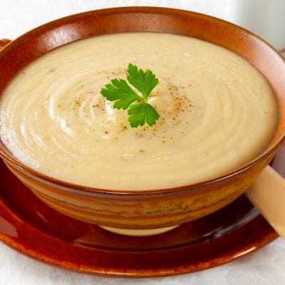 Copycat Bob Evans Cheddar Baked Potato Soup Recipe