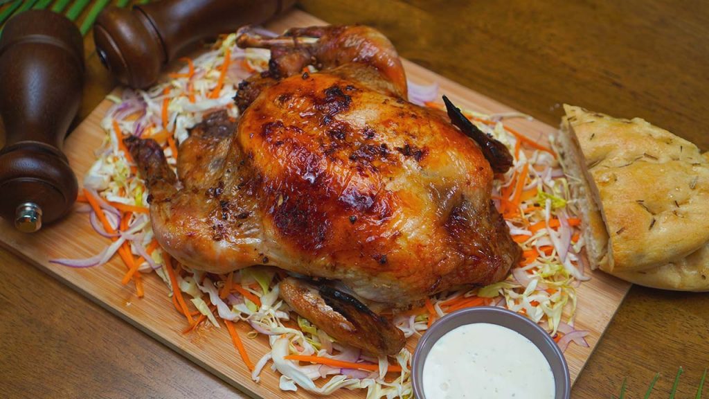 Rotisserie Style Roast Chicken - Family Food on the Table