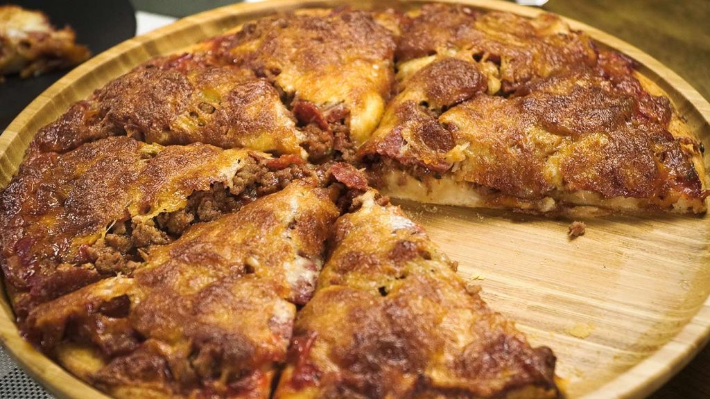 Copycat Classic Meat-Lover’s Pizza With Hungry Howie’s Flavored Crust Recipe