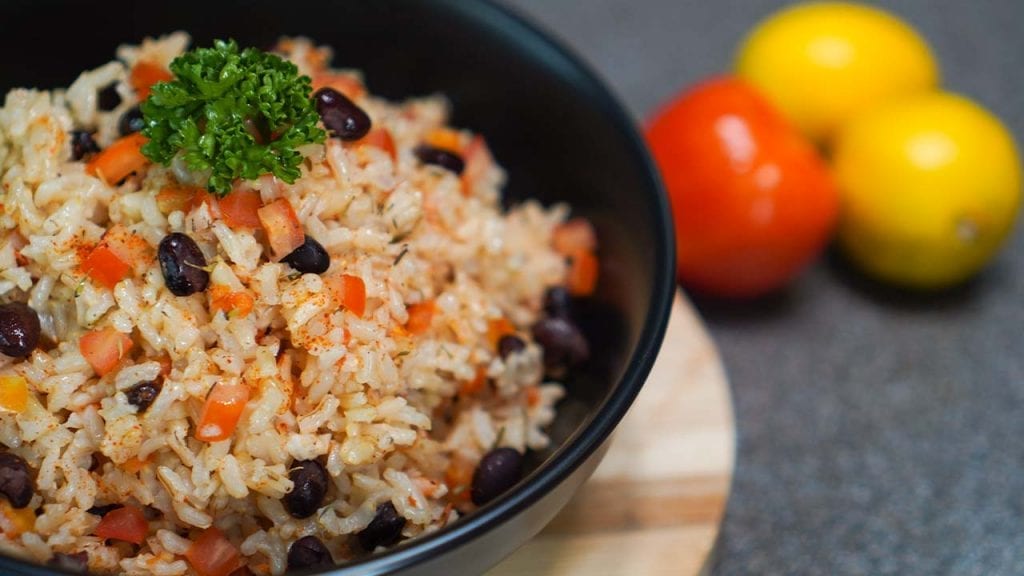 black beans and rice recipe