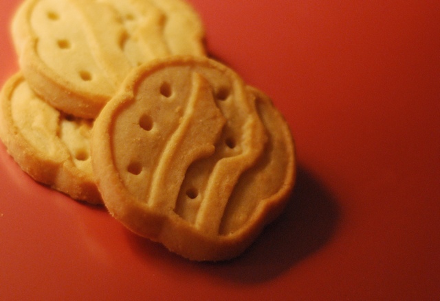 shortbread biscuits trefoils