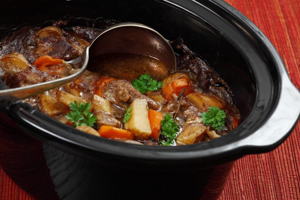 Easy Overnight Slow Cooker Beef Stew Recipe