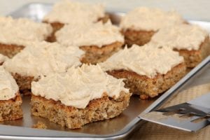 Frosted Peanut Butter Bars Recipe