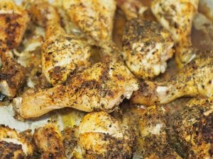 Garlic-Rosemary Chicken Drumsticks