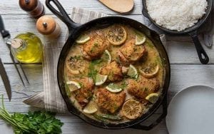 Homestyle Lemon Chicken and Rice Recipe