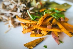 Honey Baked Sweet Potato Fries Recipe