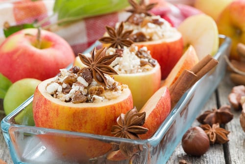 Johnny’s Chunky Chicken Salad Stuffed Apples Recipe
