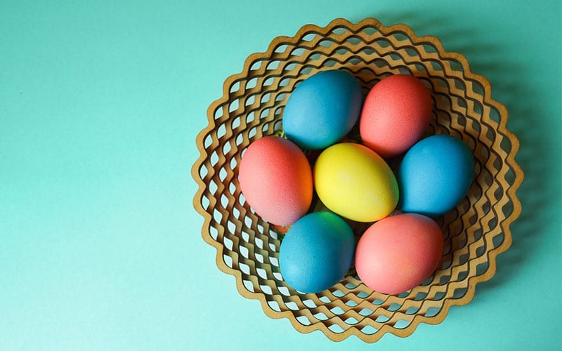 colorful eggs