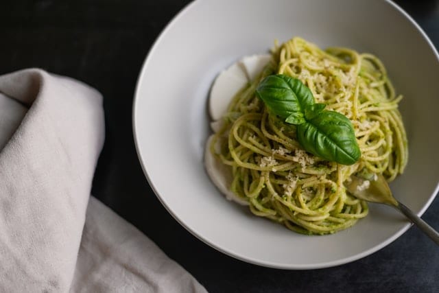 Pesto Fettuccine with Chicken Recipe