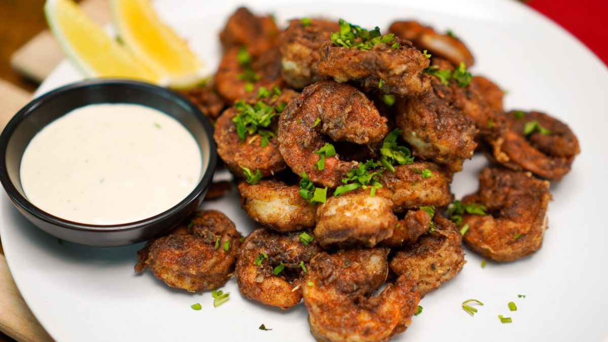 Cajun Popcorn Shrimp