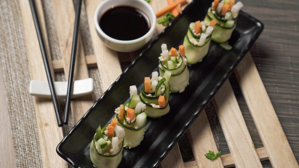 zucchinii sushi