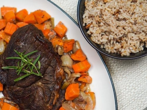 Slow-Cooker-Classic-Pot-Roast-&-Rice_recipes, easy winter dinner ideas