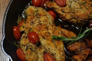 Slow Cooker Rosemary and Red Pepper Chicken Recipe