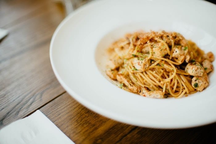 Speedy Spaghetti with Chicken and Fresh Tomato