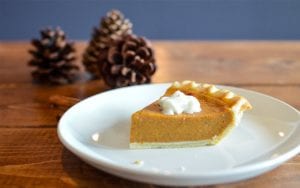 Sugarless Pumpkin Pie Recipe