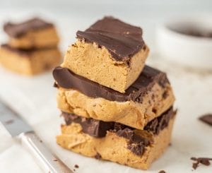 Three Ingredient Peanut Butter Fudge Recipe