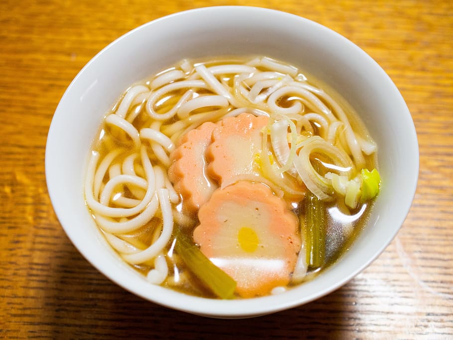 hot carrot noodle soup