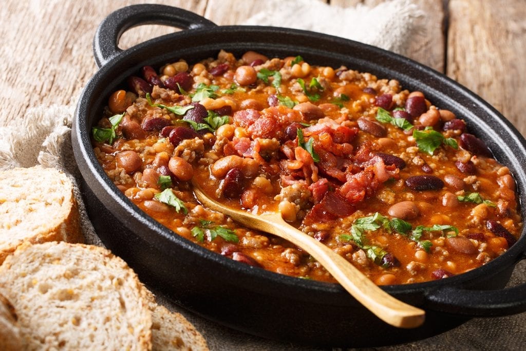 bacon baked beans