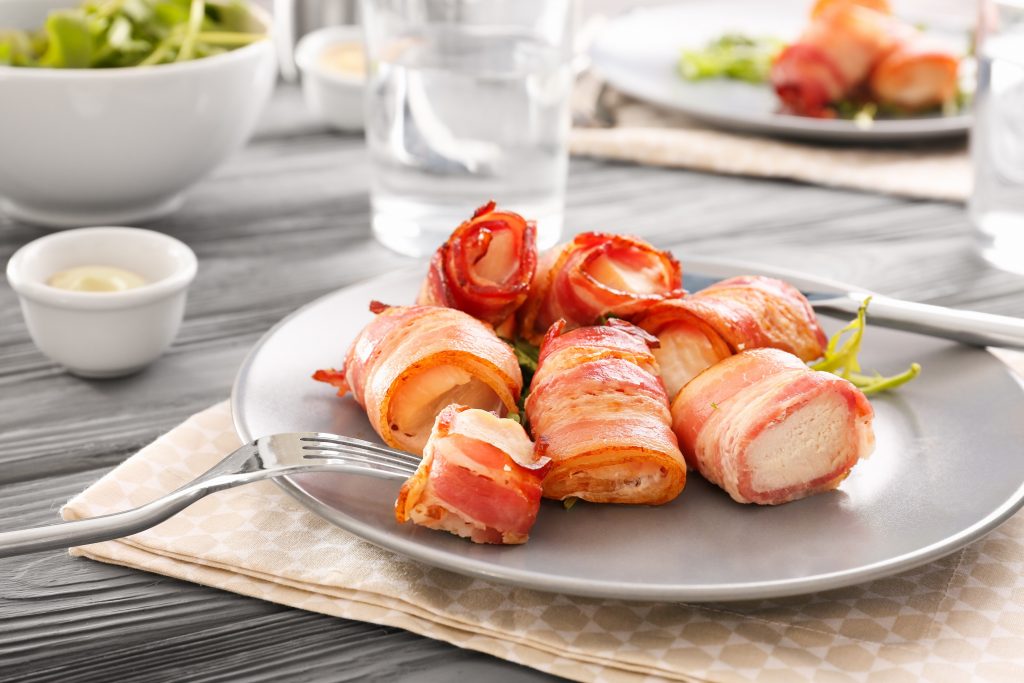 bacon wrapped chicken pieces recipe