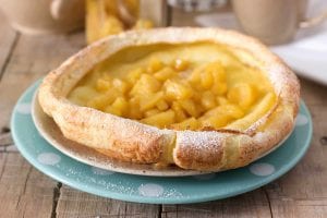Baked Peach Pancakes Recipe