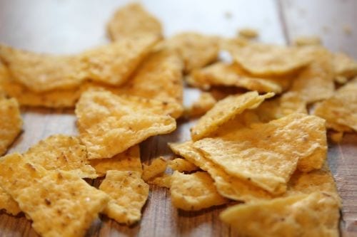 baked tortilla chips