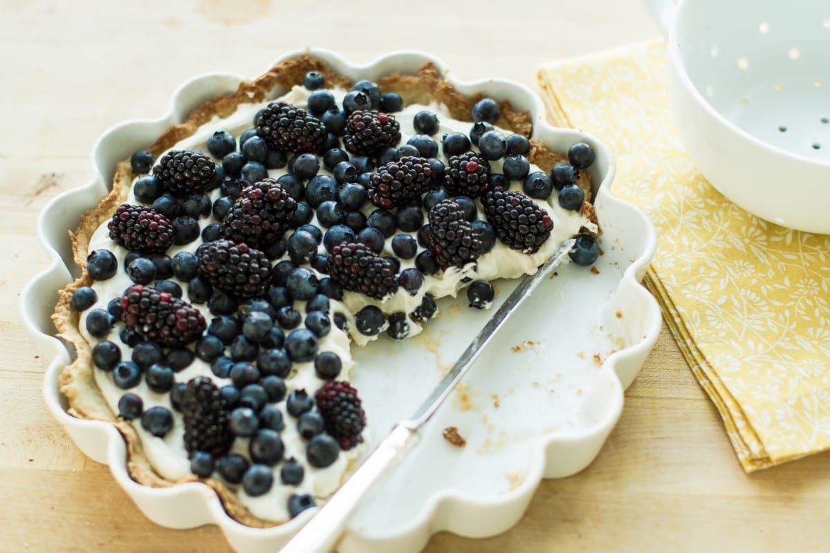 Blackberry Cream Pie Recipe