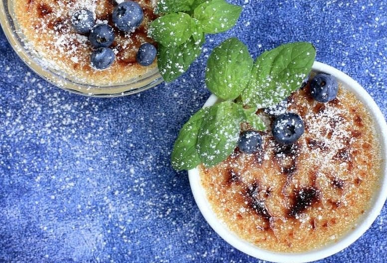 Blueberry Creme Brulee Recipe