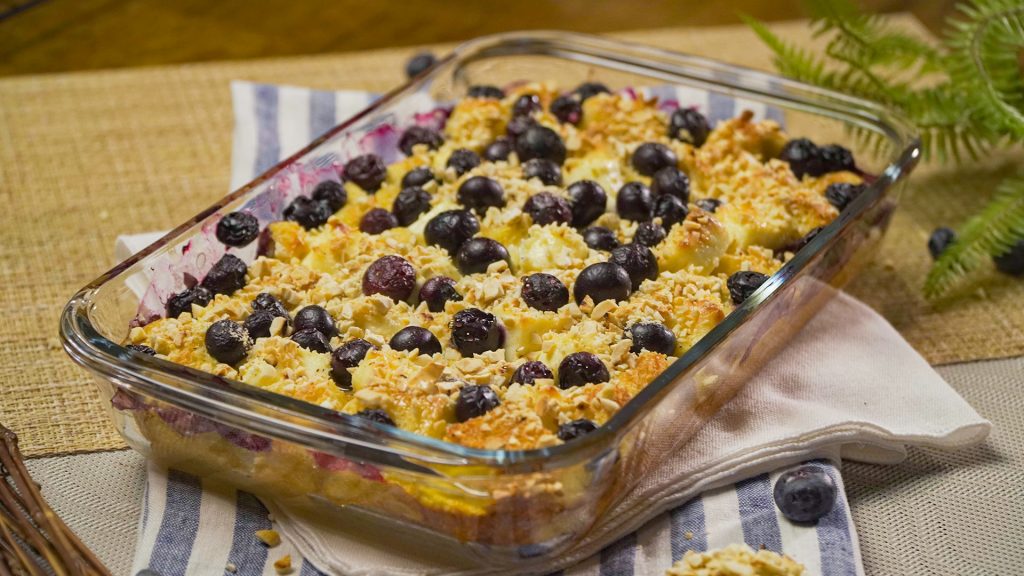 Blueberry French Toast Bake