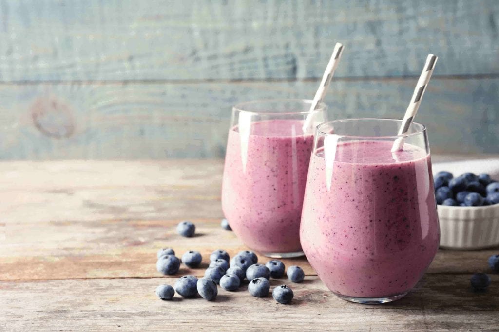 blueberry smoothie