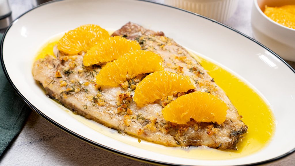 Buttery Baked Turbot