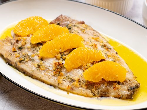 Buttery Baked Turbot