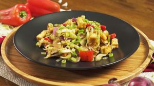 Cabbage and Tofu Stir Fry Recipe