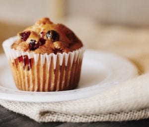 Cake Mix Cherry Muffins Recipe