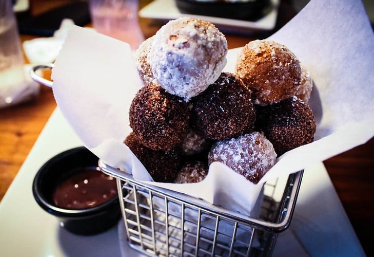 Cake Pop Chocolate Donut Holes