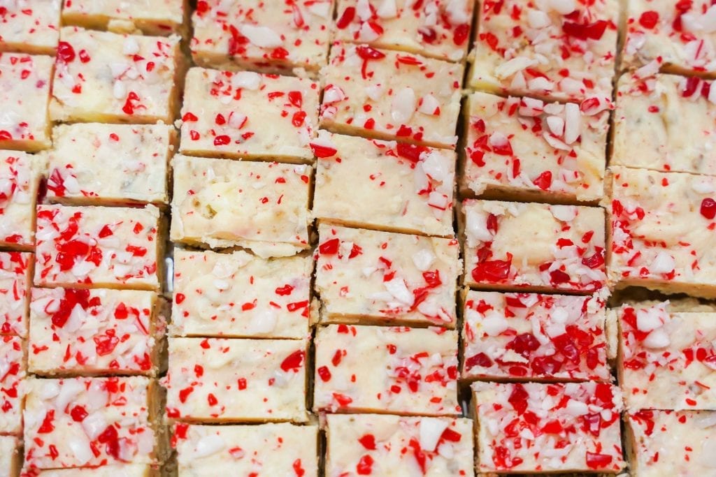 Candy Cane White Fudge Recipe