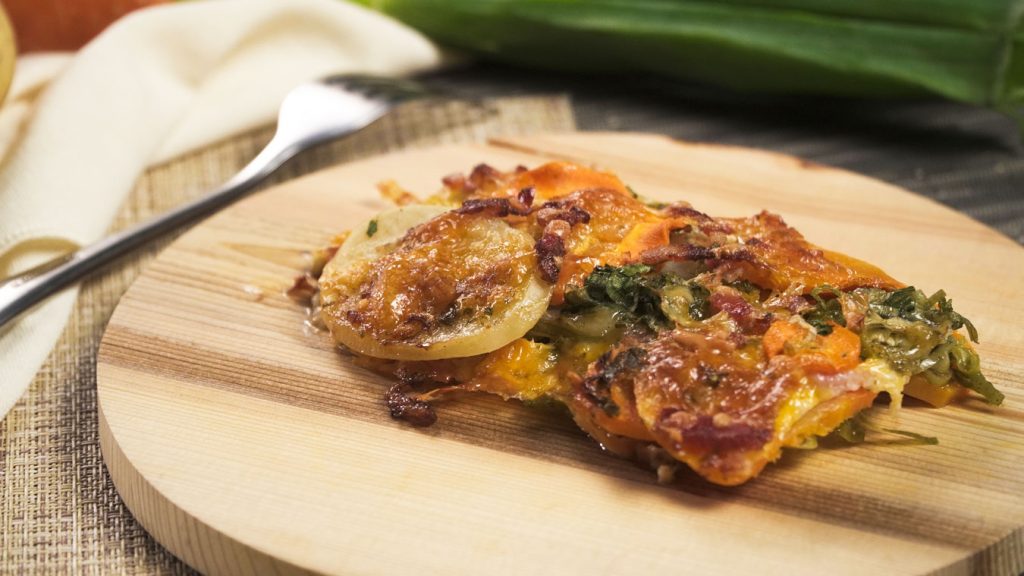 Carrot Potato and Leek Casserole Recipe