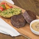 Cheesecake Factory's Steak Diane Recipe (Copycat), classic beef tenderloin steak with diane sauce