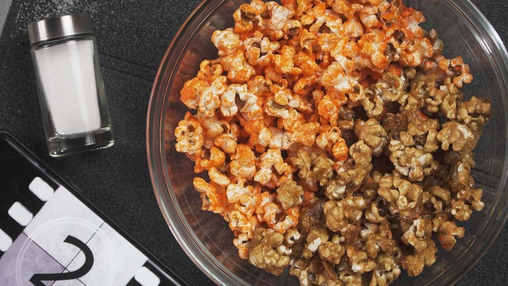 Cheesy Caramel Popcorn Recipe