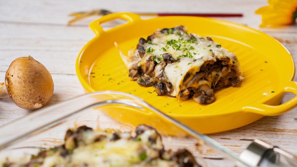 cheesy-mushroom-bake-recipe