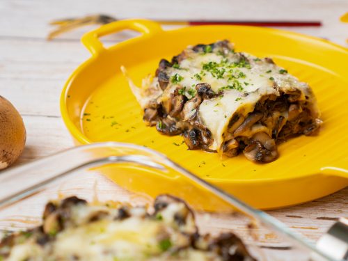 cheesy-mushroom-bake-recipe