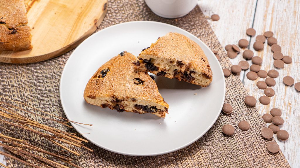 Cherry Chocolate Chip Scones