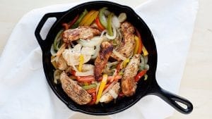Copycat Applebee's Sizzling Skillet Fajitas Recipe