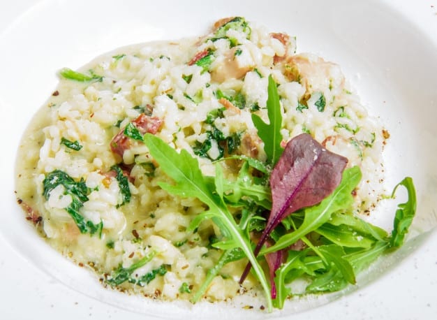 chicken pesto risotto