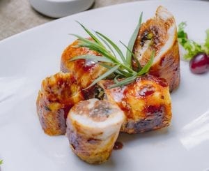 Chicken Roulade with Creamy Tomato Sauce Recipe