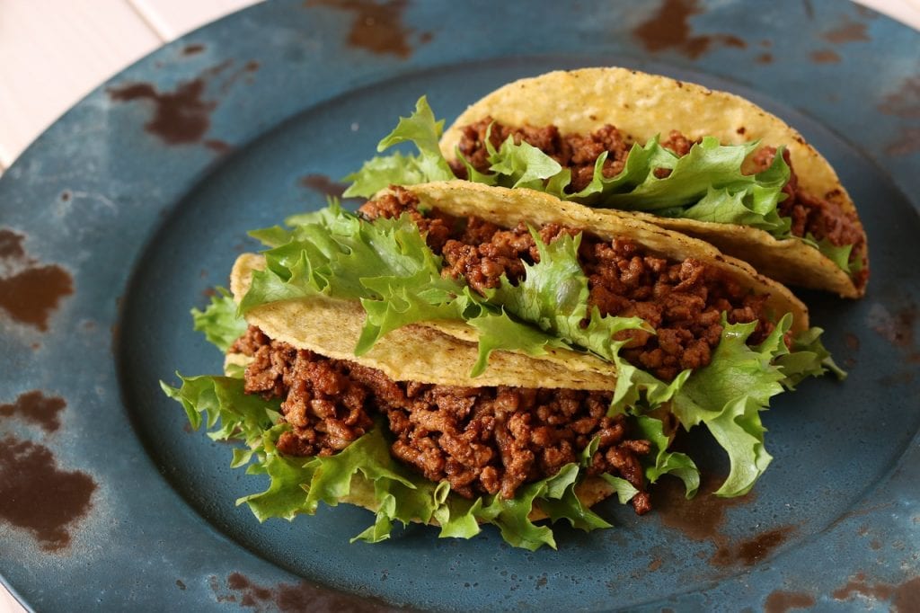 Chipotle Inspired Ground Beef Soft Tacos Recipe